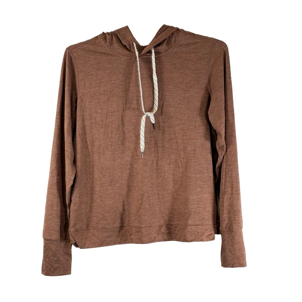 Members Mark Women's Soft Pullover Hoodie, Brown, Size S, NWT
